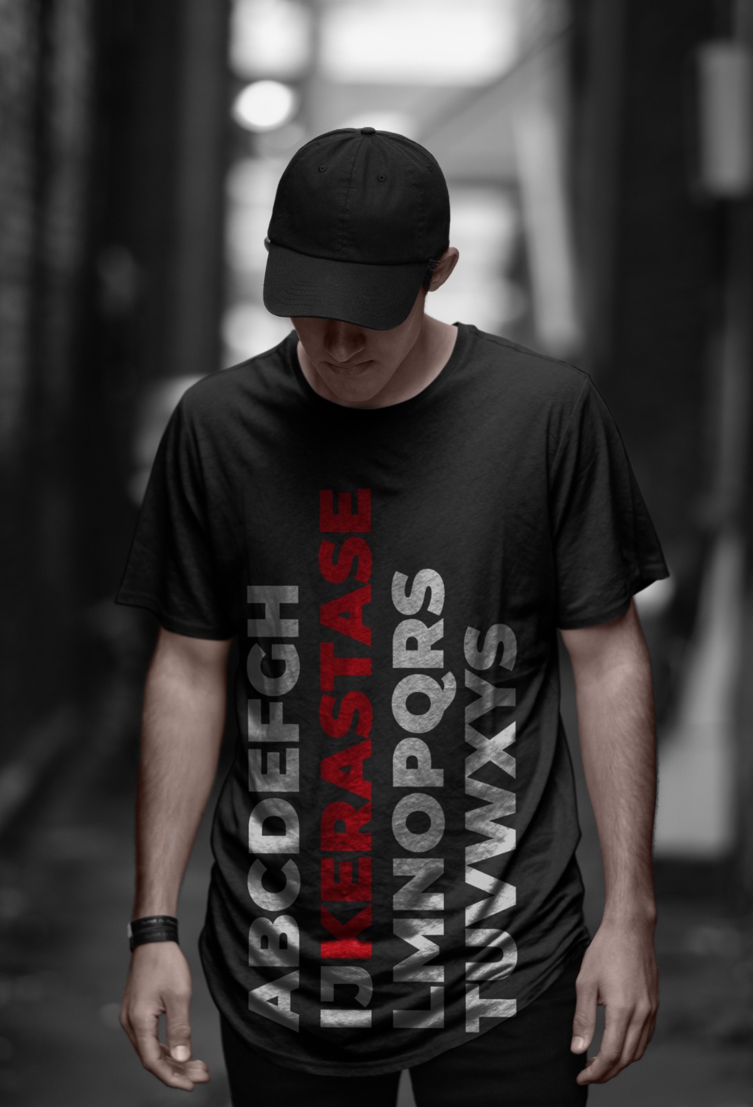 Branded t-shirt.